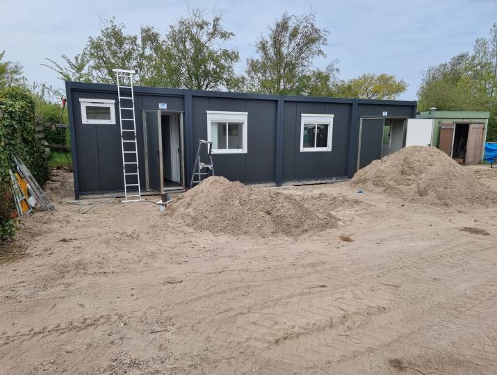 Kantoorunit plaatsen